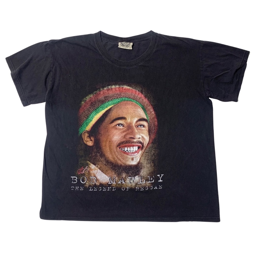 Bob Marley Vintage 99’s Legend of Reggae Black T Mens Size 2XL